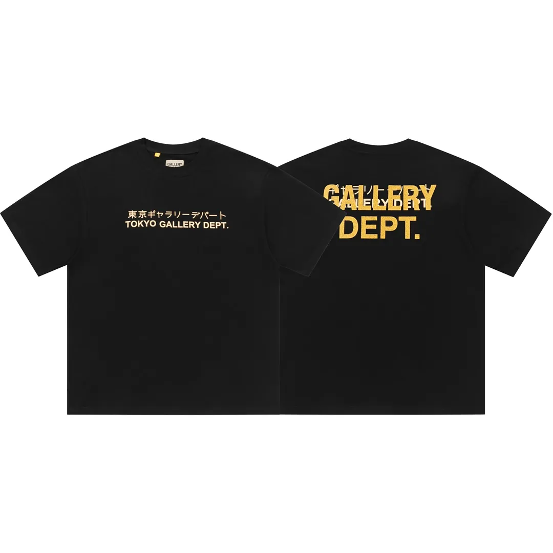 Model D138 Gallery dept American trendy brand printed high street short-sleeved T-shirt. The printing is breathable, soft and non-sticky. After shrinking and shaping, it is soft, comfortable and breathable. It does not pill, fade or deform, S to XL, p106